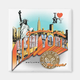 Hälsning från New YoRK Magnet