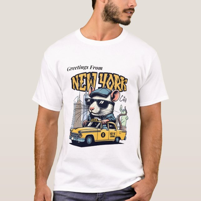 Hälsning från New York T Shirt (Framsida)