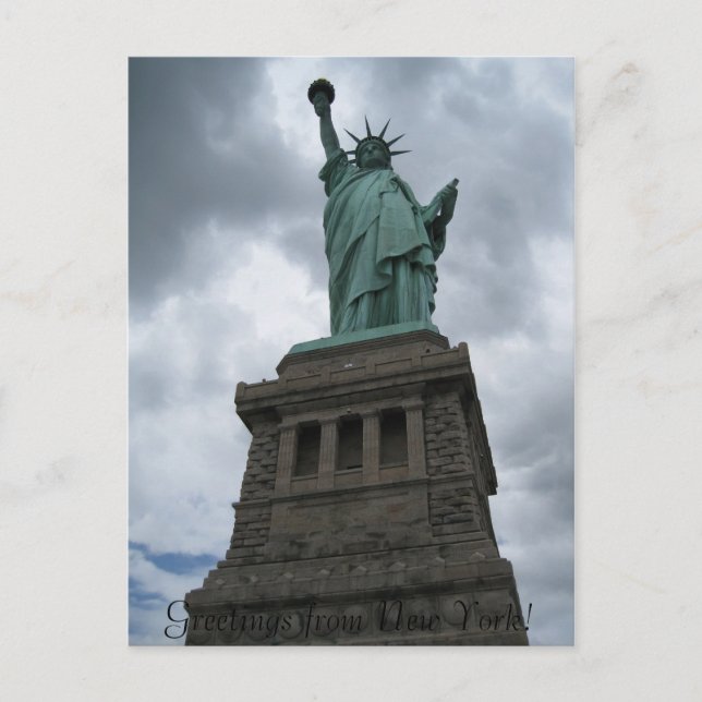Hälsning från New York! Vykort (Framsida)