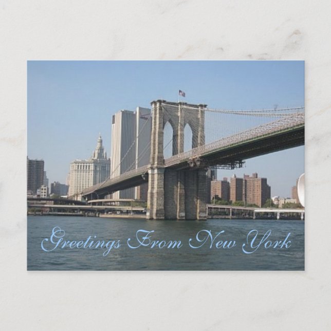 Hälsning från New York Vykort (Framsida)