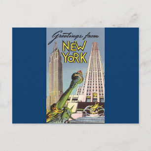 Hälsning från New York Vykort