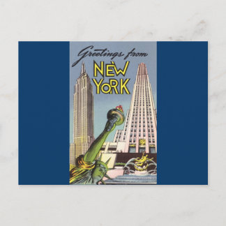 Hälsning från New York Vykort