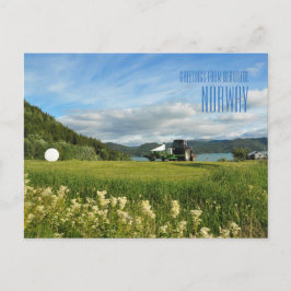 Hälsning från Norgens sommarfotokort Vykort