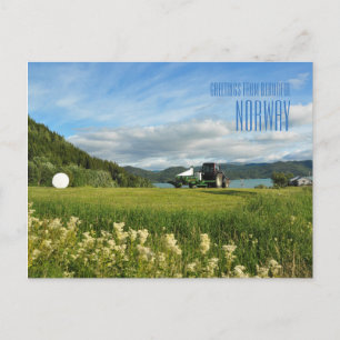 Hälsning från Norgens sommarfotokort Vykort