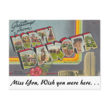 Hälsning från North Dakota