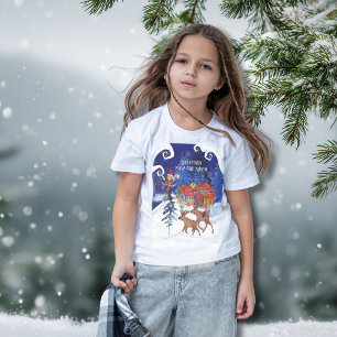 Hälsning från North Moose Village Kid's tee