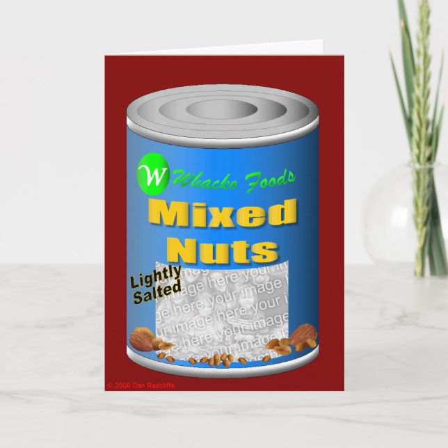 Hälsning från Nöt House! Kort (Framsida)