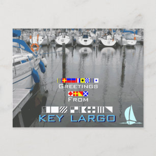 Hälsning från Nyckel Largo Vykort