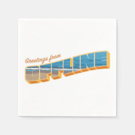 Hälsning från Offline Pappersservett