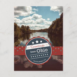 Hälsning från Ohio Vykort