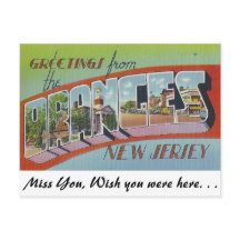 Hälsning från Orangar, New jersey