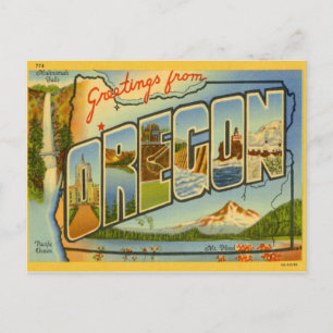 Hälsning från Oregon ELLER Vykort