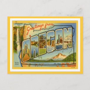 Hälsning från Oregon ELLER Vykort