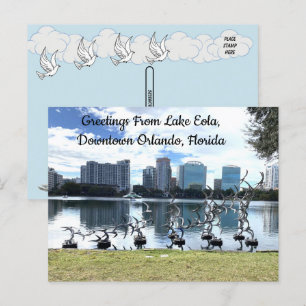 Hälsning från Orlando, Florida - vykort