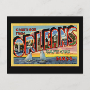 Hälsning från Orleans Massachusetts Vykort