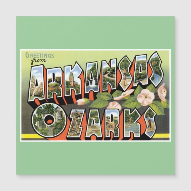 Hälsning från Ozarks! (Framsida)