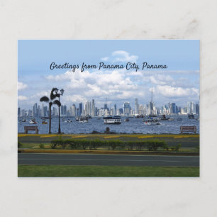 Hälsning från Panama City, Panama (anpassadet) Vykort
