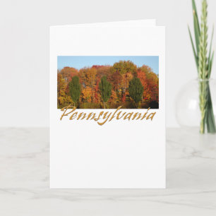 Hälsning från Pennsylvania Kort