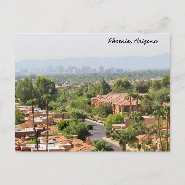 Hälsning från Phoenix, AZ Vykort (Framsida)