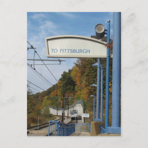 Hälsning från Pittsburgh Pennsylvania Vykort