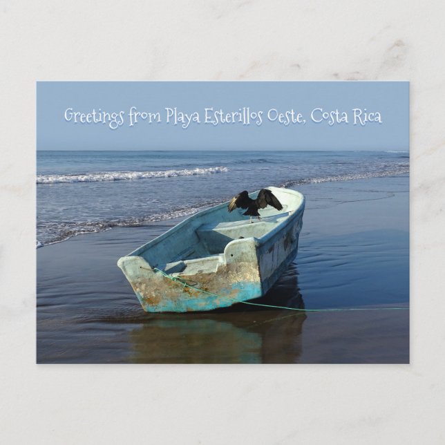 Hälsning från Playa Esterillos Oeste, Costa Rica Vykort (Framsida)
