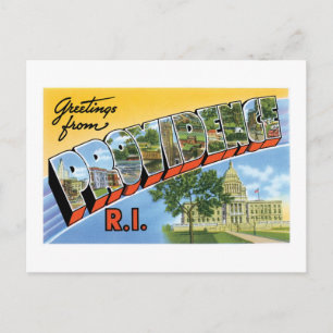 Hälsning från Providence, Rhode island! Vykort