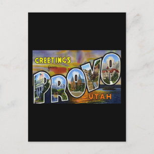 Hälsning från Provo Utah Vykort