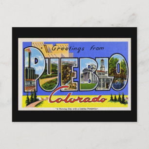 Hälsning från Pueblo Colorado Vykort