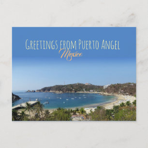 Hälsning från Puerto Angel, Mexiko Vykort