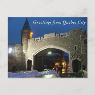 Hälsning från Quebec City Vykort