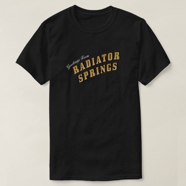 Hälsning från Radiator Vår .png T Shirt (Design framsida)