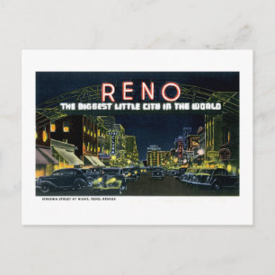 Hälsning från Reno, Nevada! Vykort