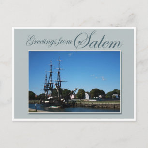 Hälsning från Salem Vykort