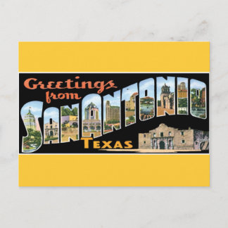 Hälsning från San Antonio Postcard Vykort