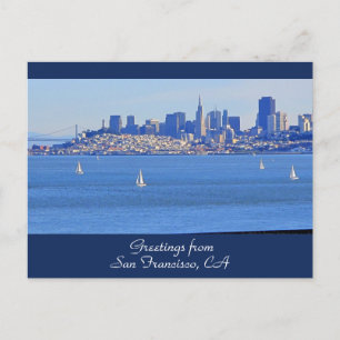Hälsning från San Francisco, CA Vykort