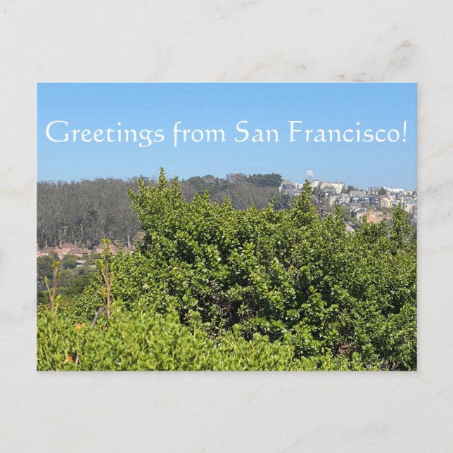 Hälsning från San Francisco! Helg Vykort (Framsida)