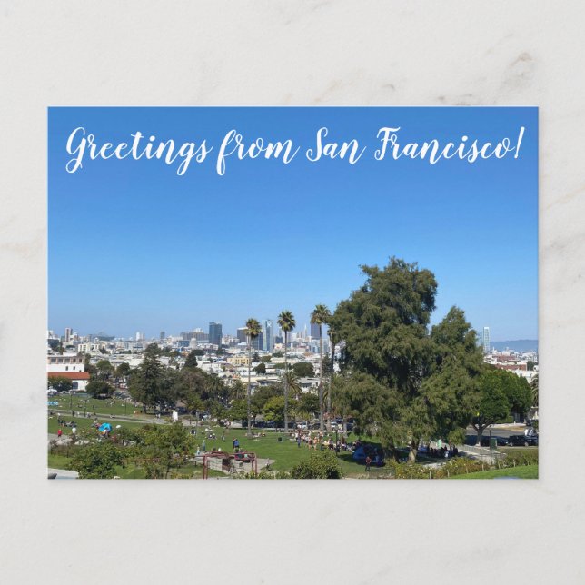 Hälsning från San Francisco Vykort (Framsida)