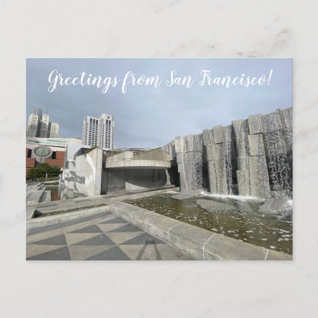 Hälsning från San Francisco! Vykort (Framsida)