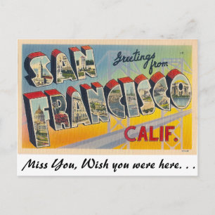 Hälsning från San Francisco Vykort
