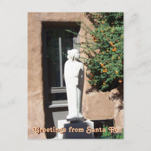 Hälsning från Santa Fe, New mexico vykort