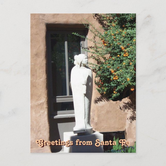 Hälsning från Santa Fe, New mexico vykort (Framsida)