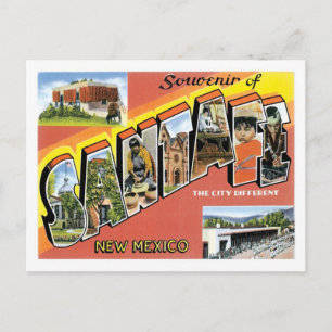 Hälsning från Santa Fe NM US City Vykort