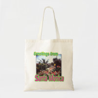 "Hälsning från Santa Monica Garden" Bag