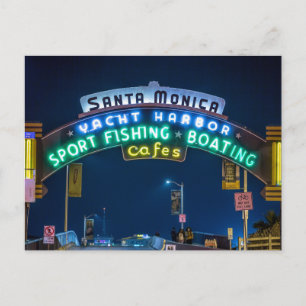 Hälsning från Santa Monica, Kalifornien Vykort