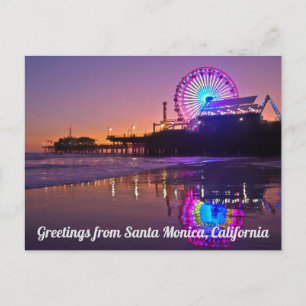 Hälsning från Santa Monica, Kaliforniens vykort