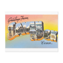 Hälsning från Savin Sten Väster Haven, CT