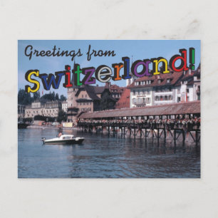 Hälsning från Schweiz! Vykort