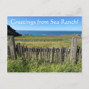 Hälsning från Sea Ranch Vykort