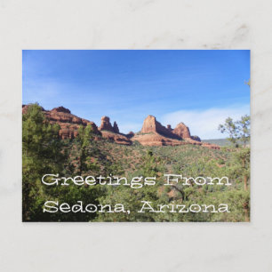 Hälsning från Sedona, Arizona Vykort