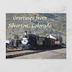 Hälsning från Silverton, Colorado Vykort